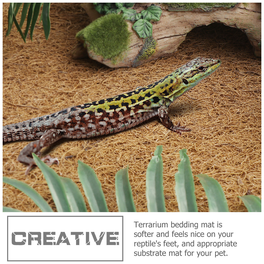 Reptile Carpet Natural Coconut - Substrate Coconut Fiber ulasan dan harga