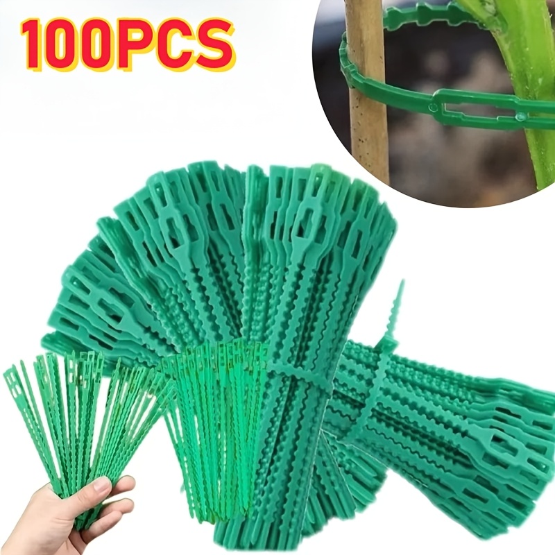 100PCS reusable adjustable pla - Vine Climbing Plastic ulasan dan harga