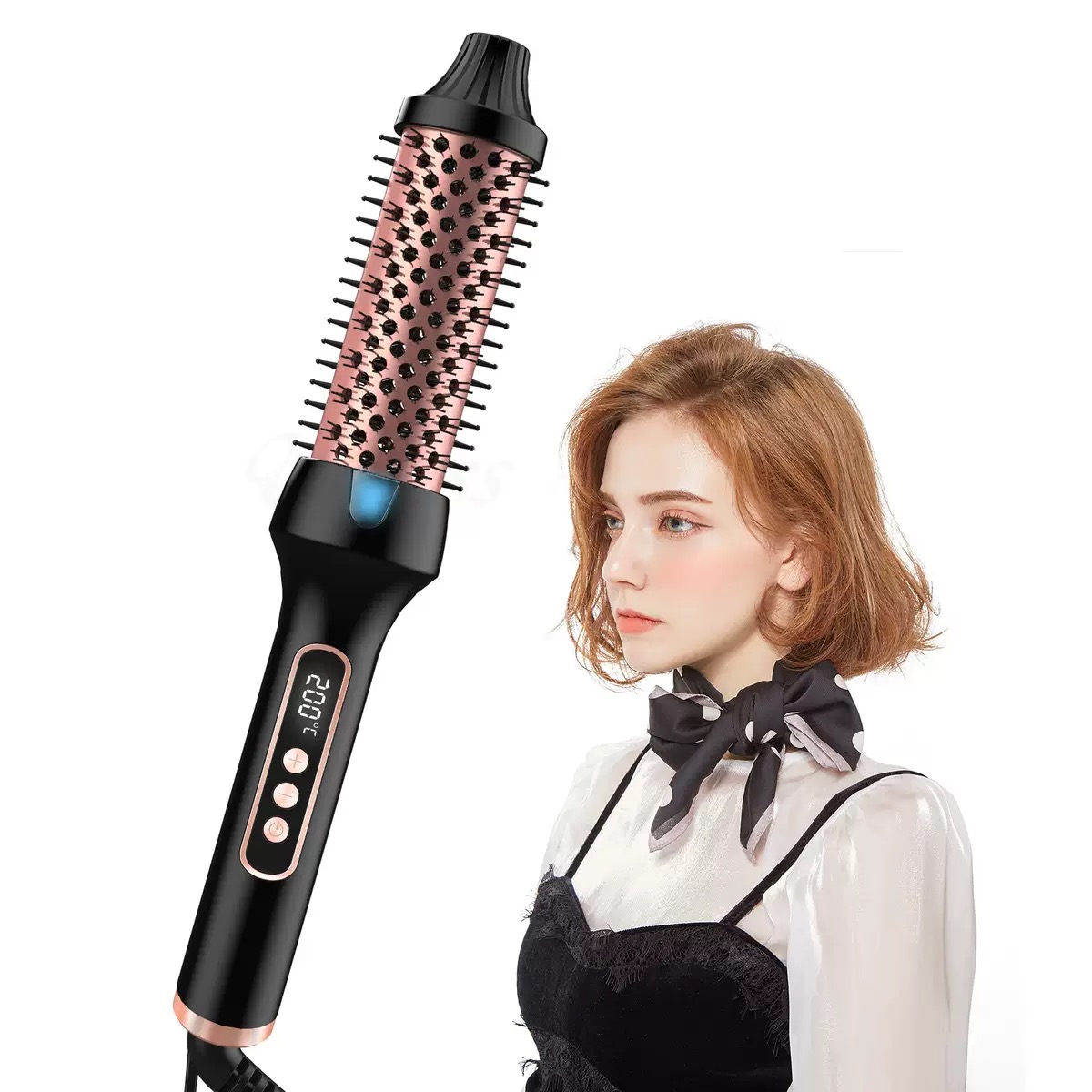 3 in1 Thermal Brush Ionic Heat - Ceramic Heat Emitter ulasan dan harga