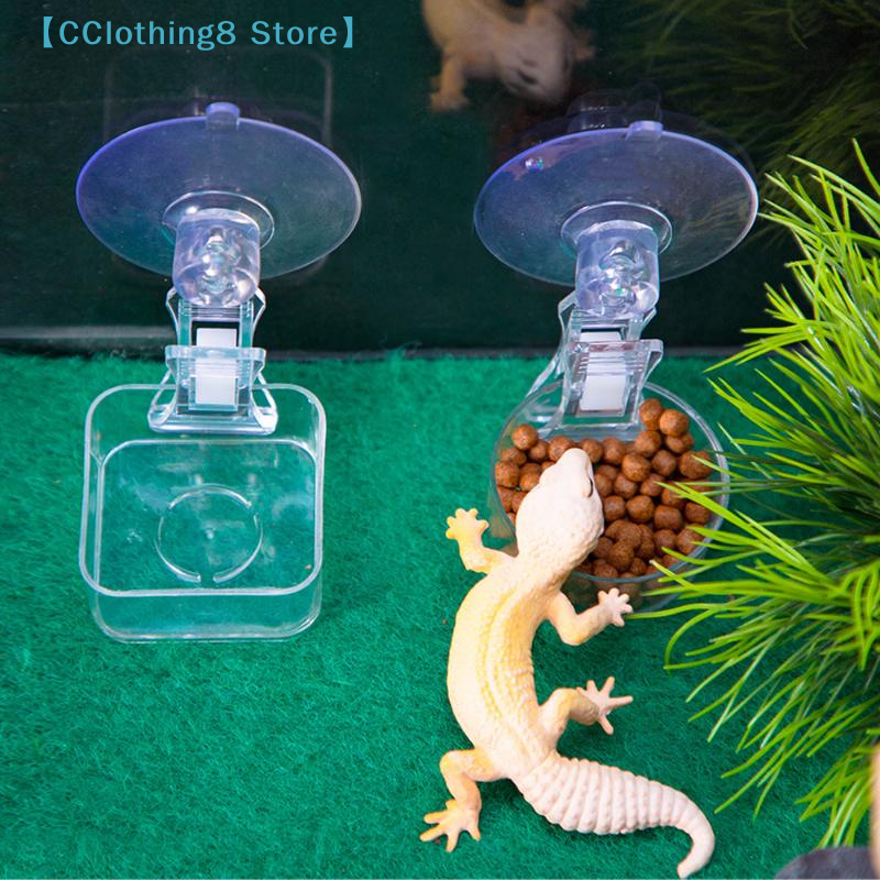 1Pcs Reptile Water Food Bowl S - Water Dish Reptile ulasan dan harga
