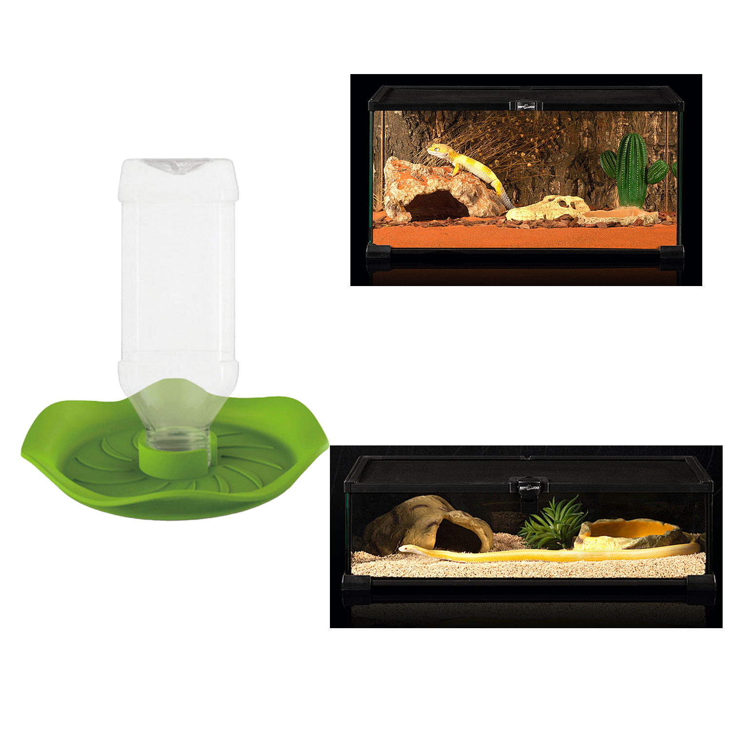 1Pc New Reptile Automatic Wate - Water Dish Reptile ulasan dan harga