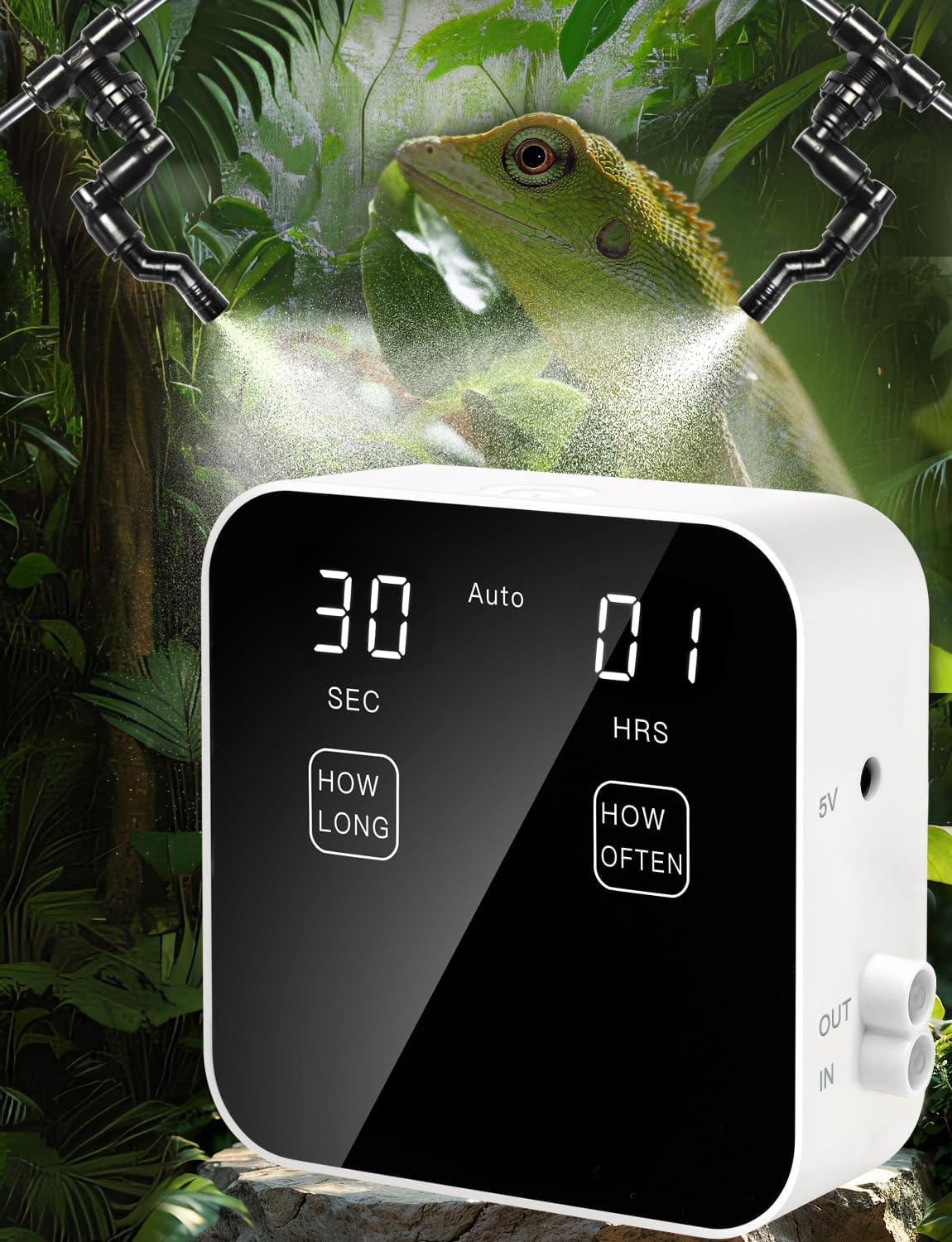 Automatic Rainforest Timing Sp - Misting Nozzle Reptile ulasan dan harga