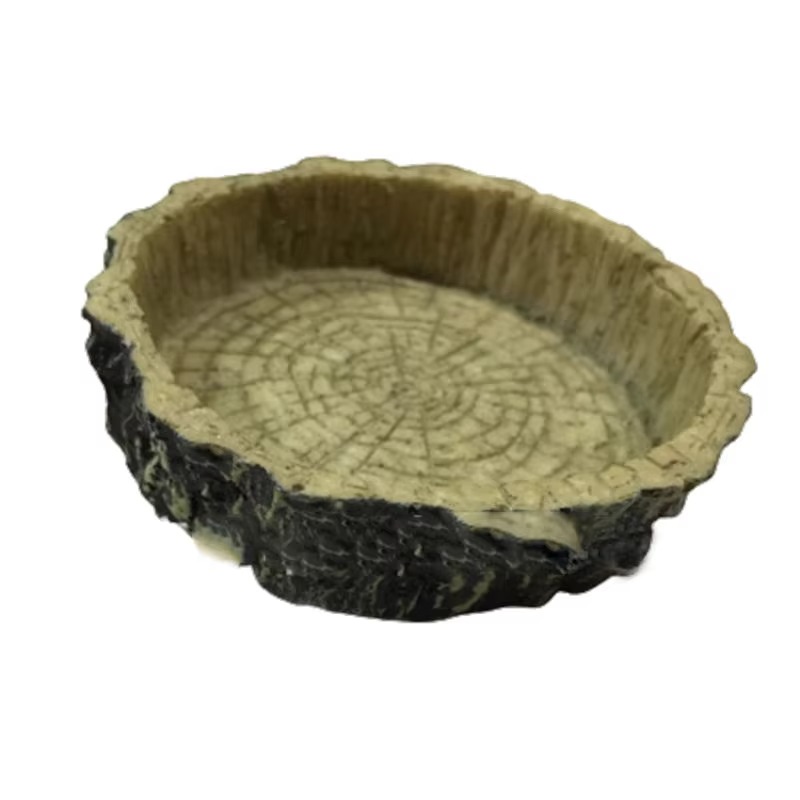 Reptile Feeding Bowl - Resin N - Water Dish Reptile ulasan dan harga