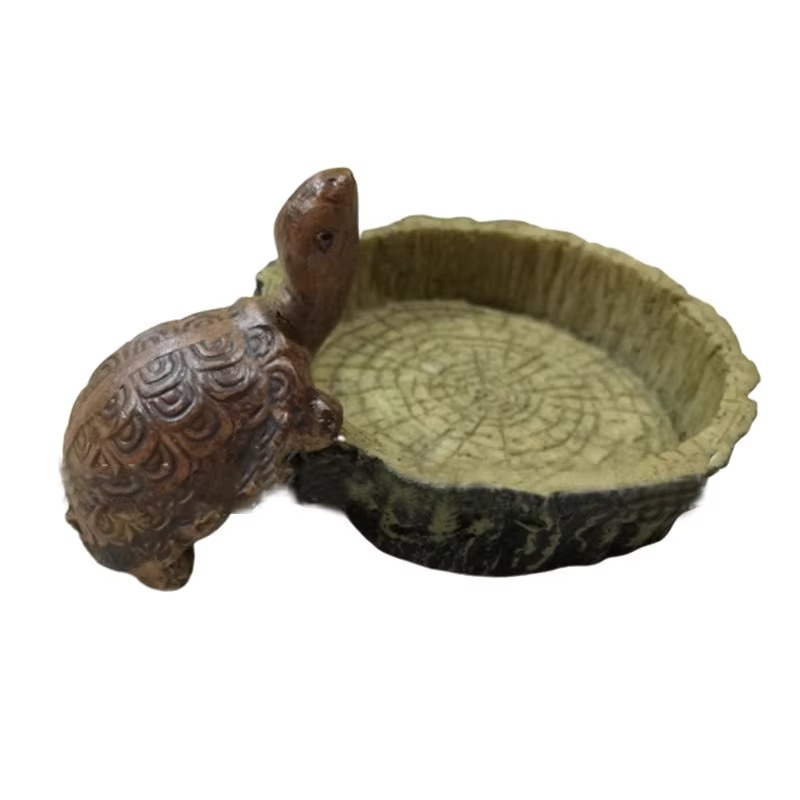Reptile Feeding Bowl - Resin N - Water Dish Reptile ulasan dan harga