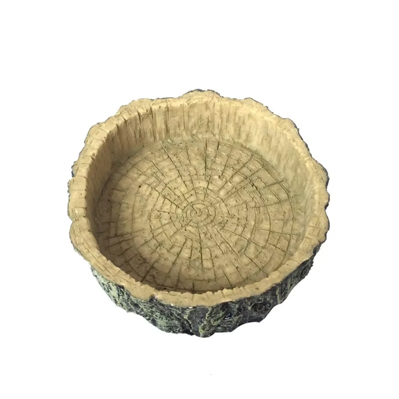 Reptile Feeding Bowl - Resin N - Water Dish Reptile ulasan dan harga