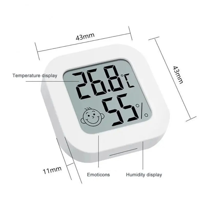 LCD Digital Thermometer Hygrom - Digital Hygrometer Probe ulasan dan harga