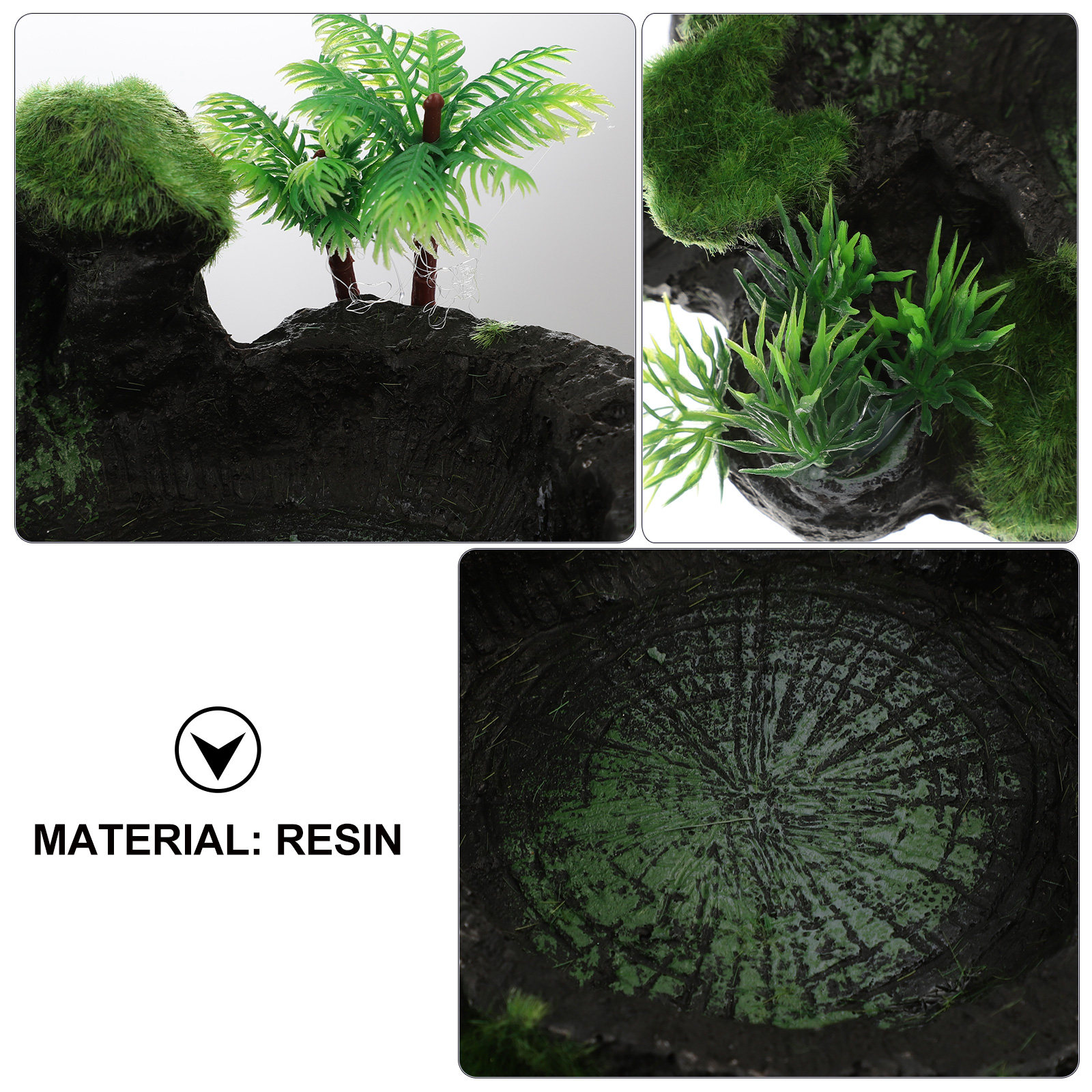 Realistic Stone Design Reptile - Water Dish Reptile ulasan dan harga