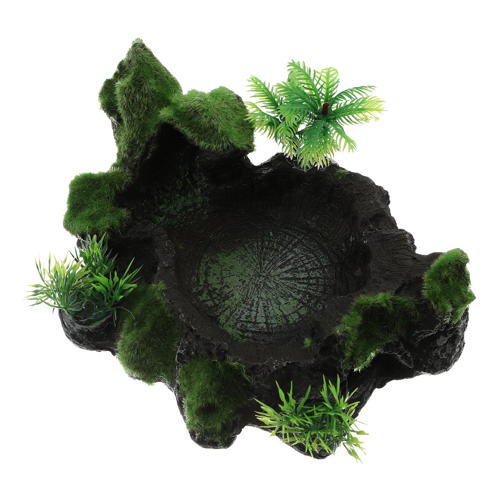 Realistic Stone Design Reptile - Water Dish Reptile ulasan dan harga