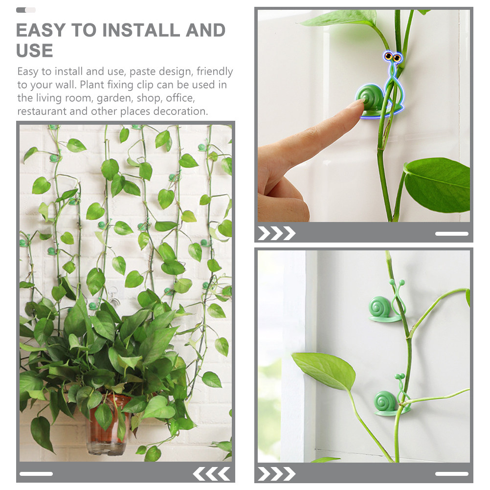 20Pcs Plant Climbing Wall Fixt - Vine Climbing Plastic ulasan dan harga