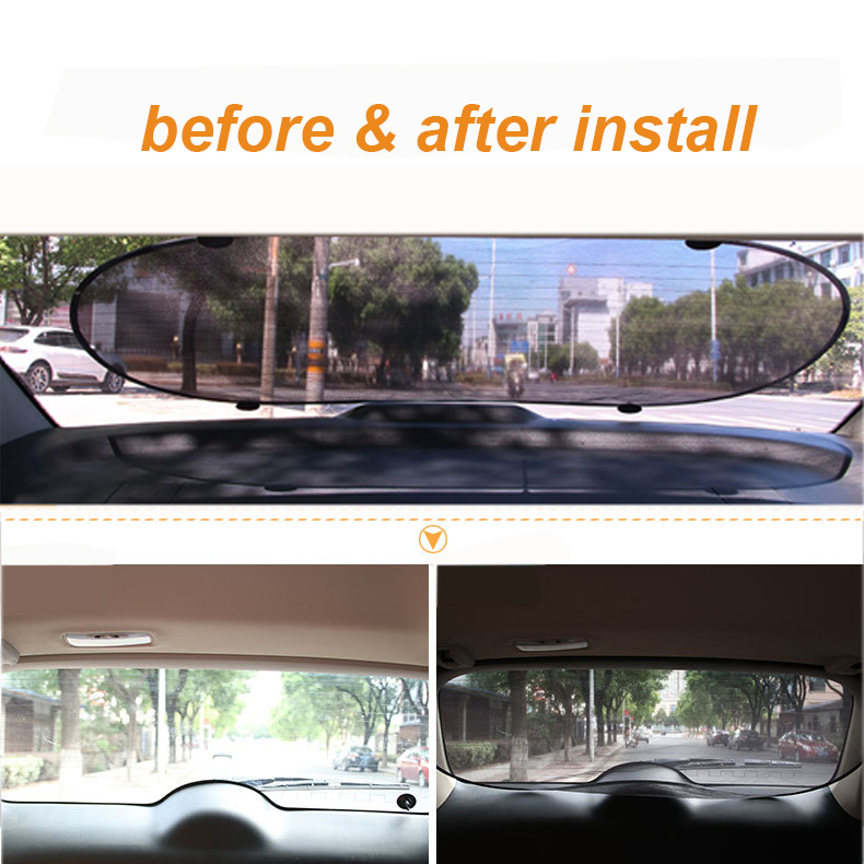 1pc Car Rear Window Sun Shades - Screen Top Mesh ulasan dan harga