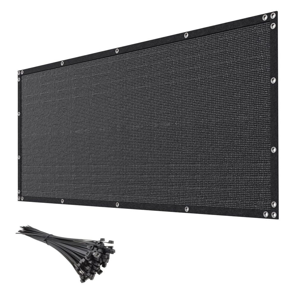 x 100ft Black Privacy Screen F - Screen Top Mesh ulasan dan harga