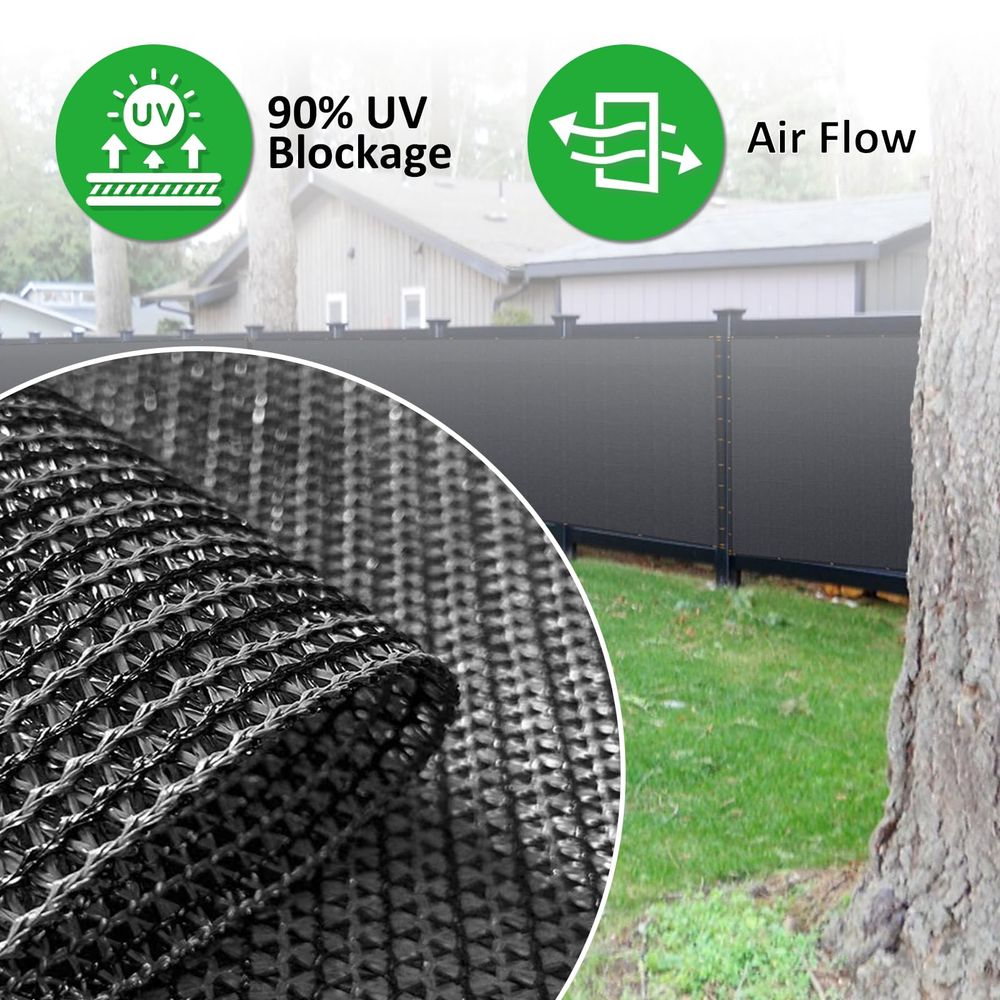 x 100ft Black Privacy Screen F - Screen Top Mesh ulasan dan harga