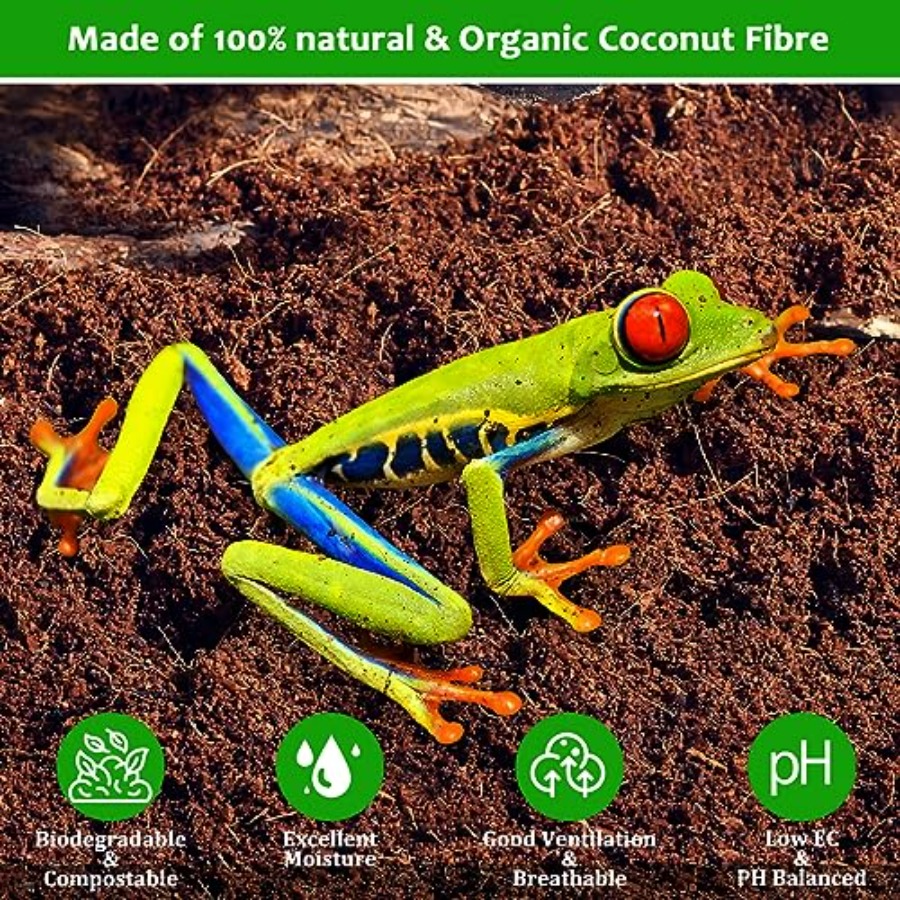 Natural Coconut Fiber Substrat - Substrate Coconut Fiber ulasan dan harga