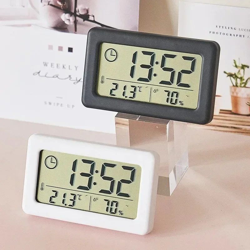 Digital Clock Alarm Clocks Bed - Digital Hygrometer Probe ulasan dan harga