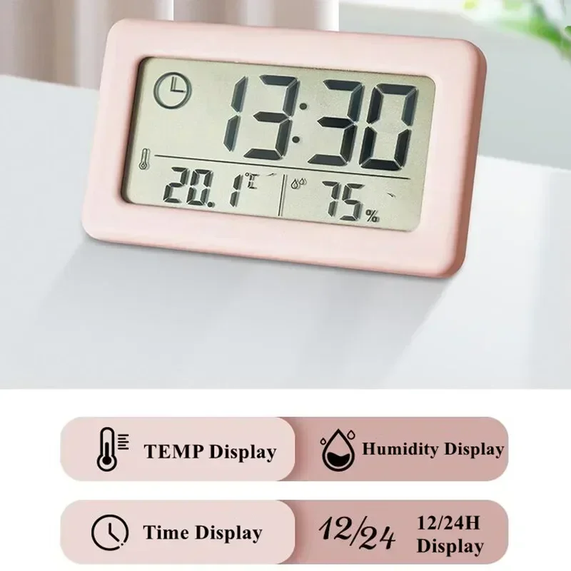 Digital Clock Alarm Clocks Bed - Digital Hygrometer Probe ulasan dan harga