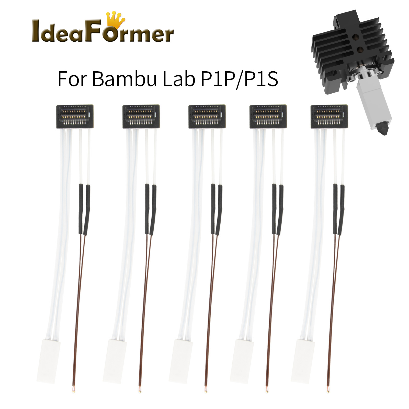 Thermistor For Bambu Lab P1P H - Ceramic Heat Emitter ulasan dan harga