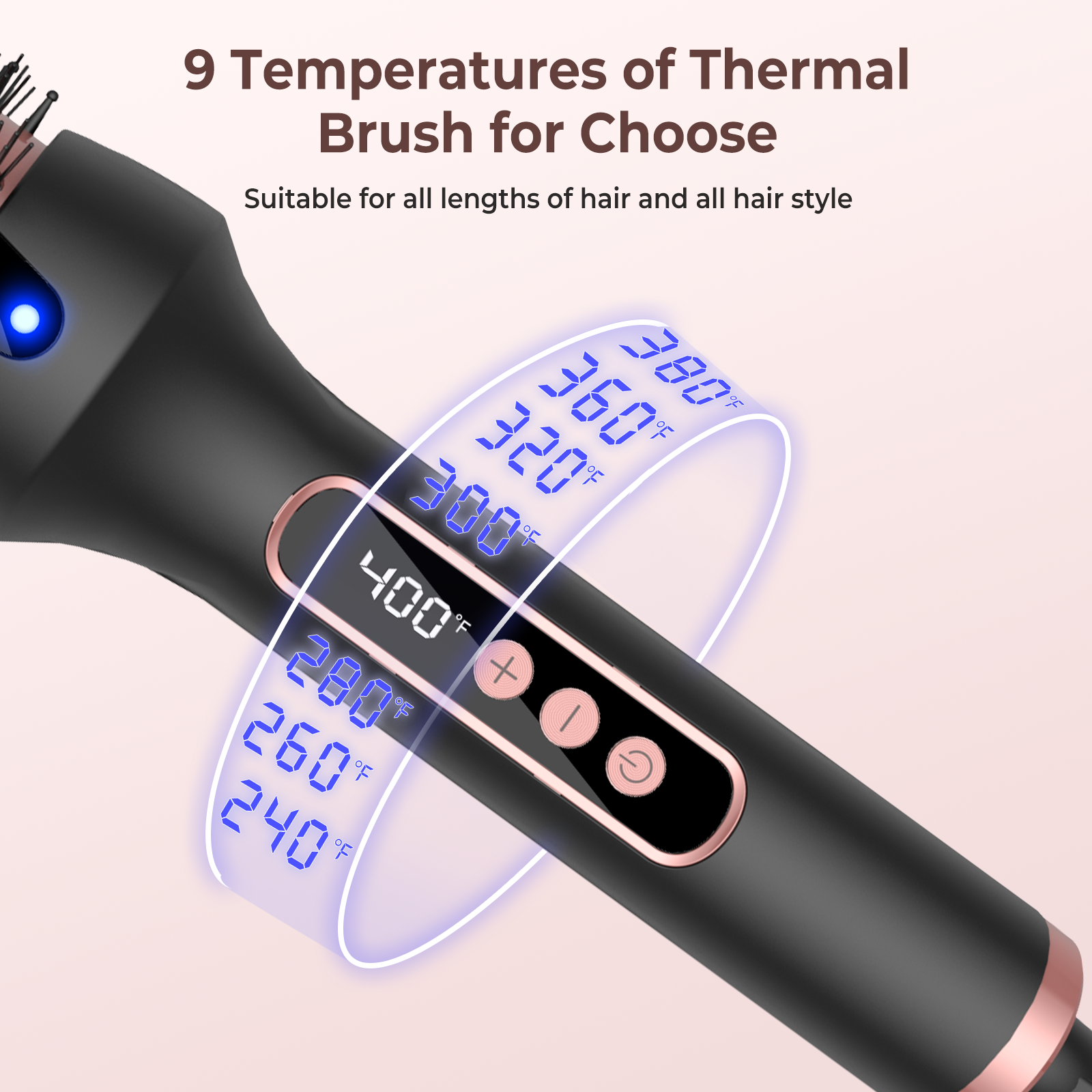 1.5 Inch Hair Curling Iron Bru - Ceramic Heat Emitter ulasan dan harga