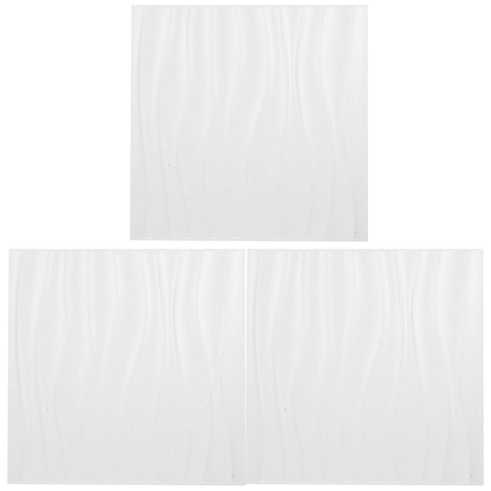 3Pcs 3D Wall Panels PVC Plasti - Pvc Panel Background ulasan dan harga