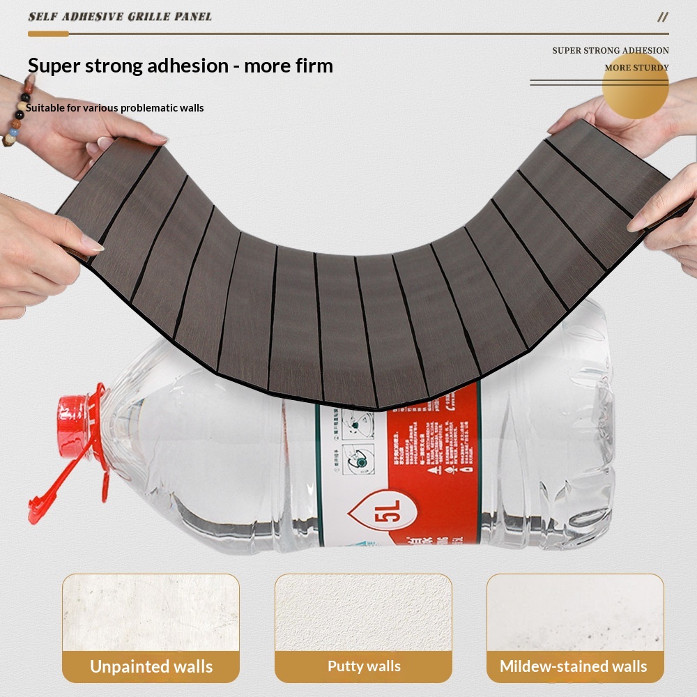 Wall stickers self-adhesive TV - Pvc Panel Background ulasan dan harga